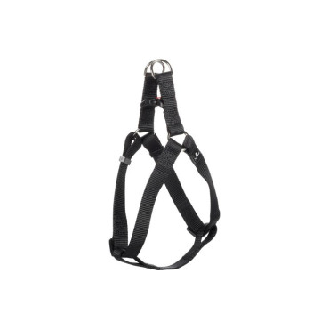 FLAMINGO HARNESS STEP&GO ZIGGI BLACK MEDIUM